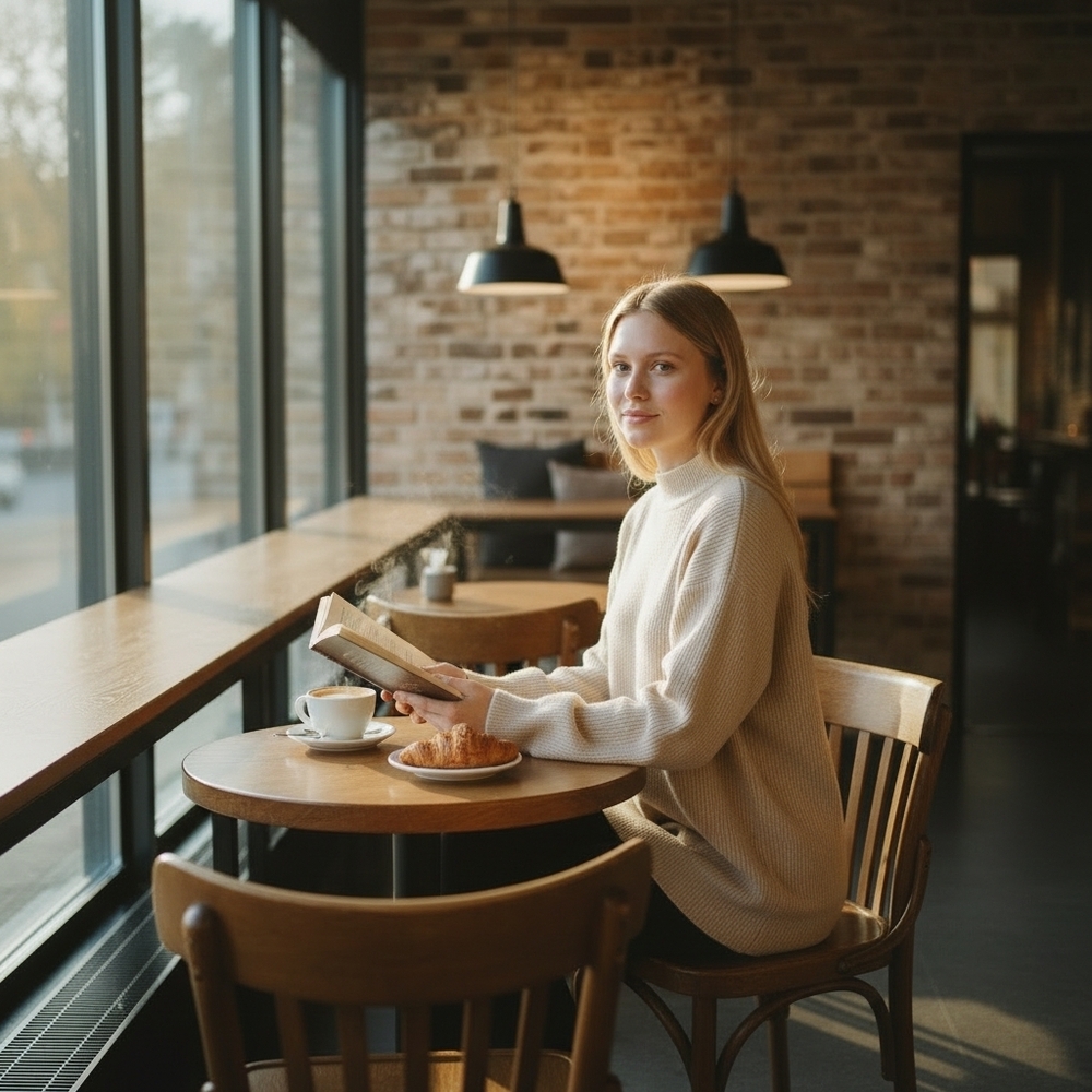 Leith Cream Knit Sweater Small | Old Money Poetcore Winter White - Picture 4 of 14